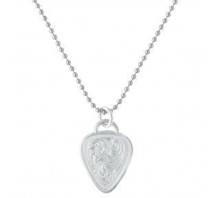 Montana Western Guitar Pick Necklace 0.99x1.38