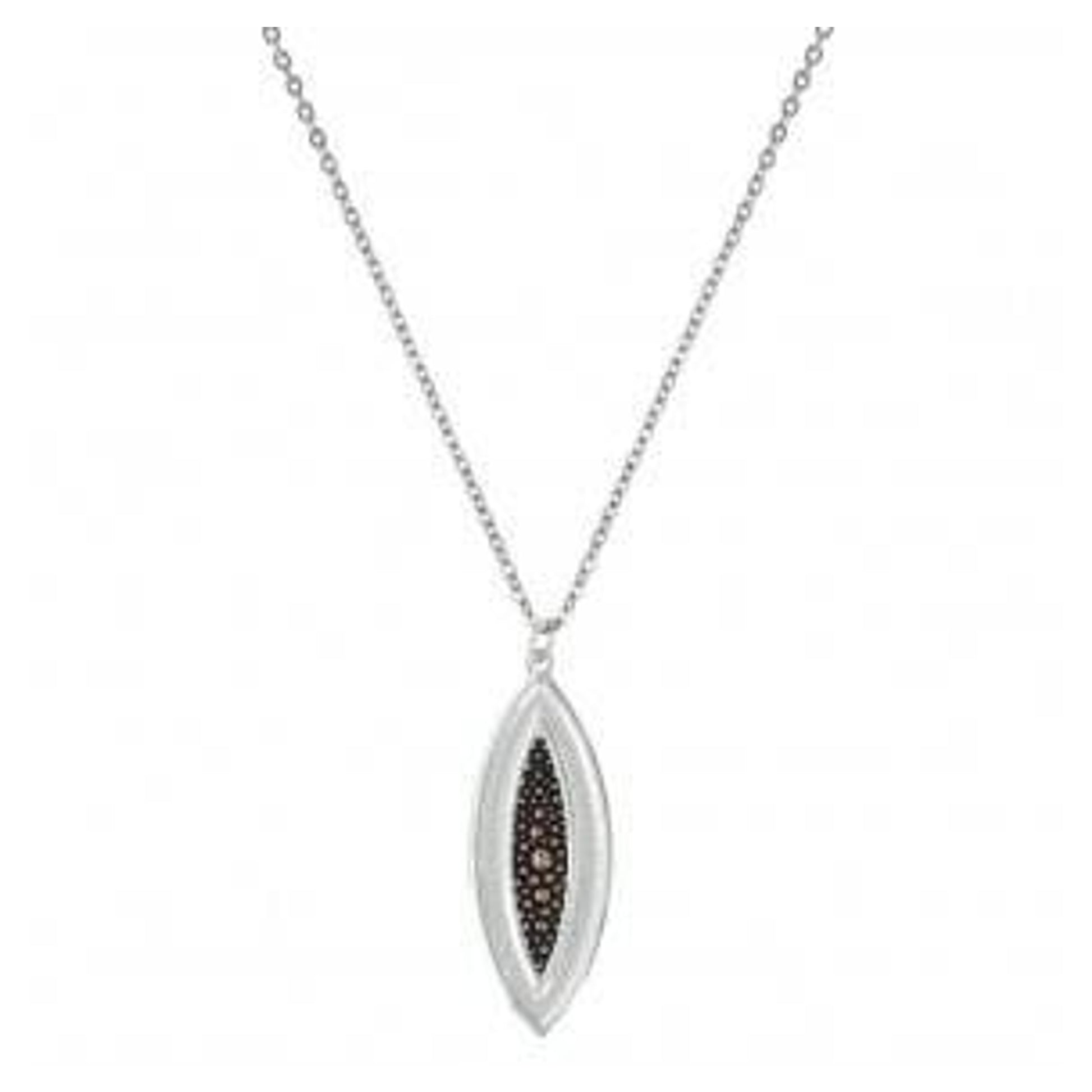 Montana Silver River Pebbles At Sunset Necklace