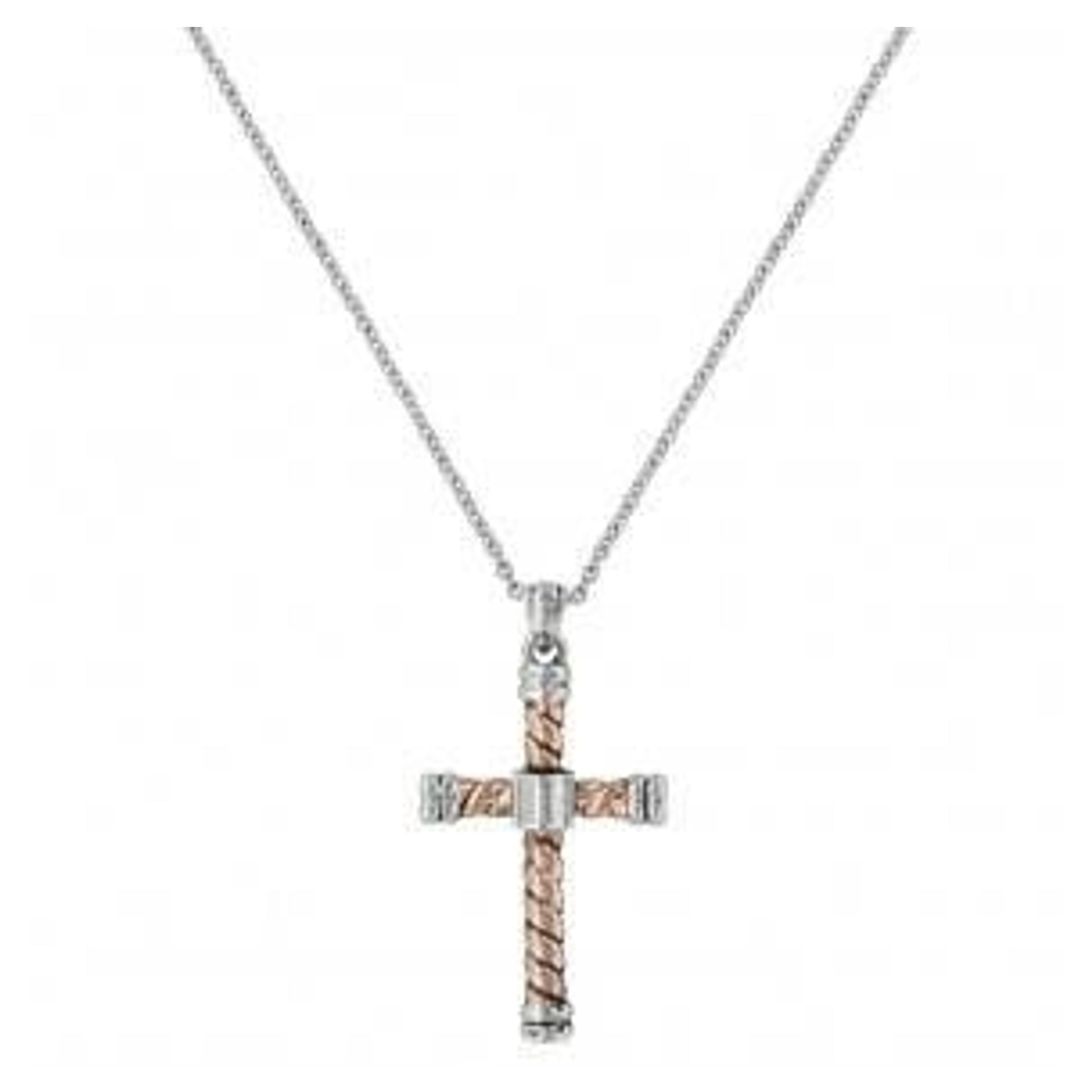 Montana Faith Is An Open Book Cross Necklace
