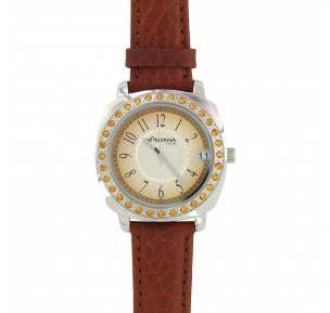 Montana Silver Leather Watch