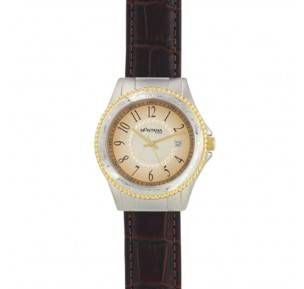 Montana Silver Bark Leather Watch - Brown