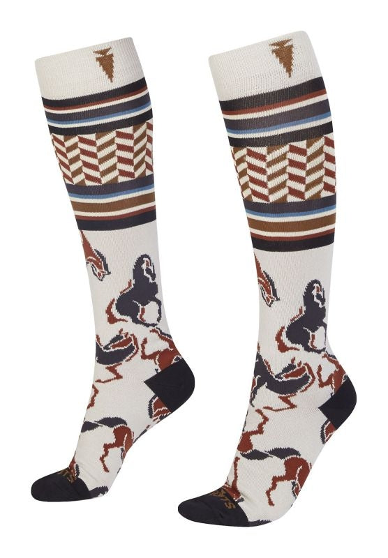 Kerrits Ladies Horse Sense Wool Sock Tan