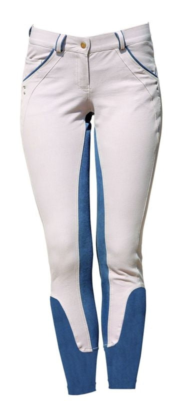 Horseware Ladies SelfSeat Denim Breech 24R Denim