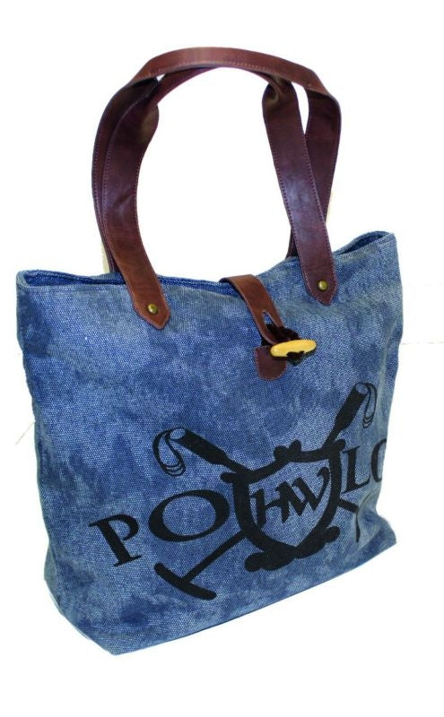 Horseware Shoulder Tote Bag Blue Jean