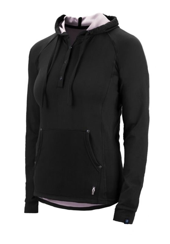 Irideon Ladies Himalayer Hoodie L Black Blush