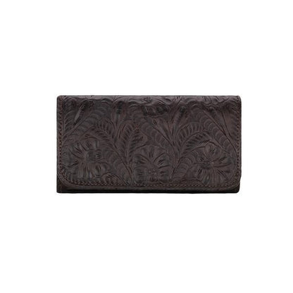 American West Ladies Tri-Fold Wallet