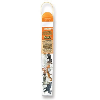 Safari Ltd Cats Toob 1.5 x 13.5 x 1.5 Bk/Wh