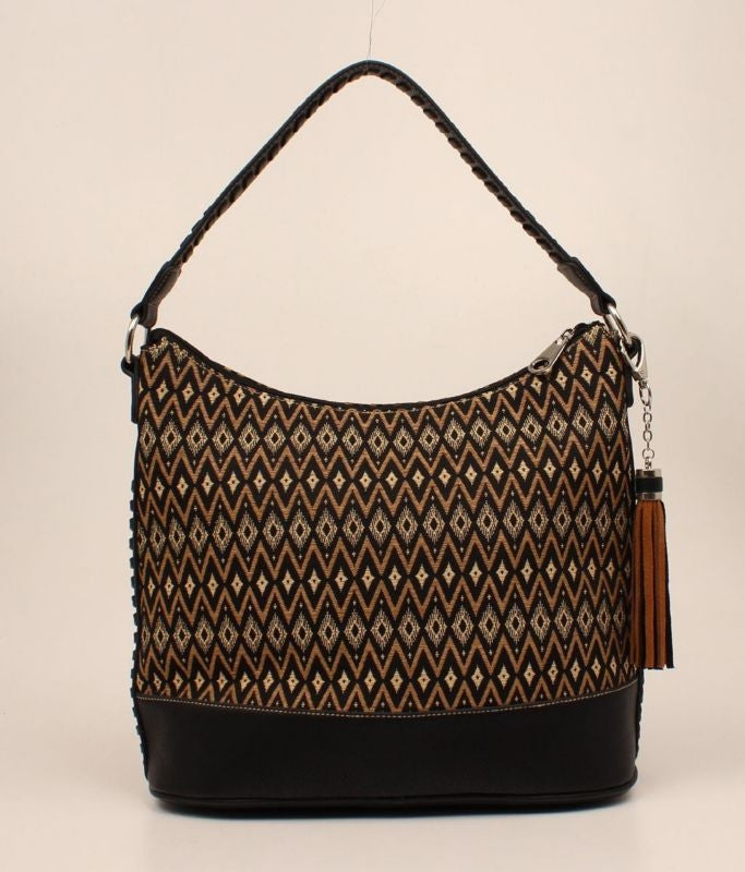 Blazin Roxx Arizona ToteBlack Tan