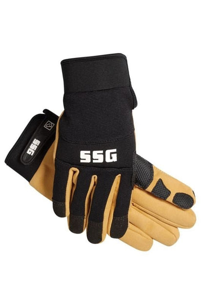 SSG Lunge Glove Black Tan