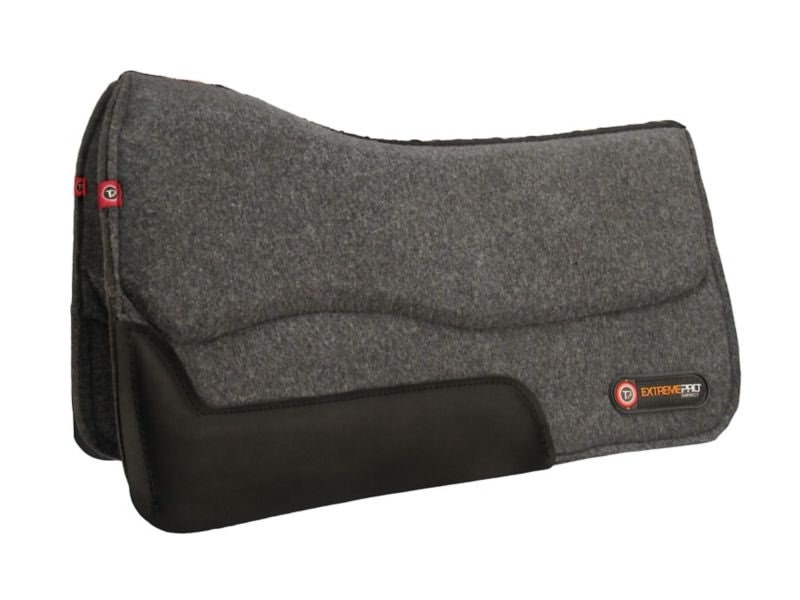 T3 Western Wool Felt Pad With Extreme Pro 30x30 Grey