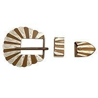 Partrade Antique Margarita Buckle Set Antique