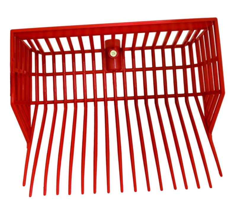 Partrade Manure Fork Basket Red