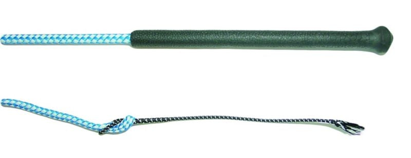 Partrade Stock Whip With Popper 50 Blue White