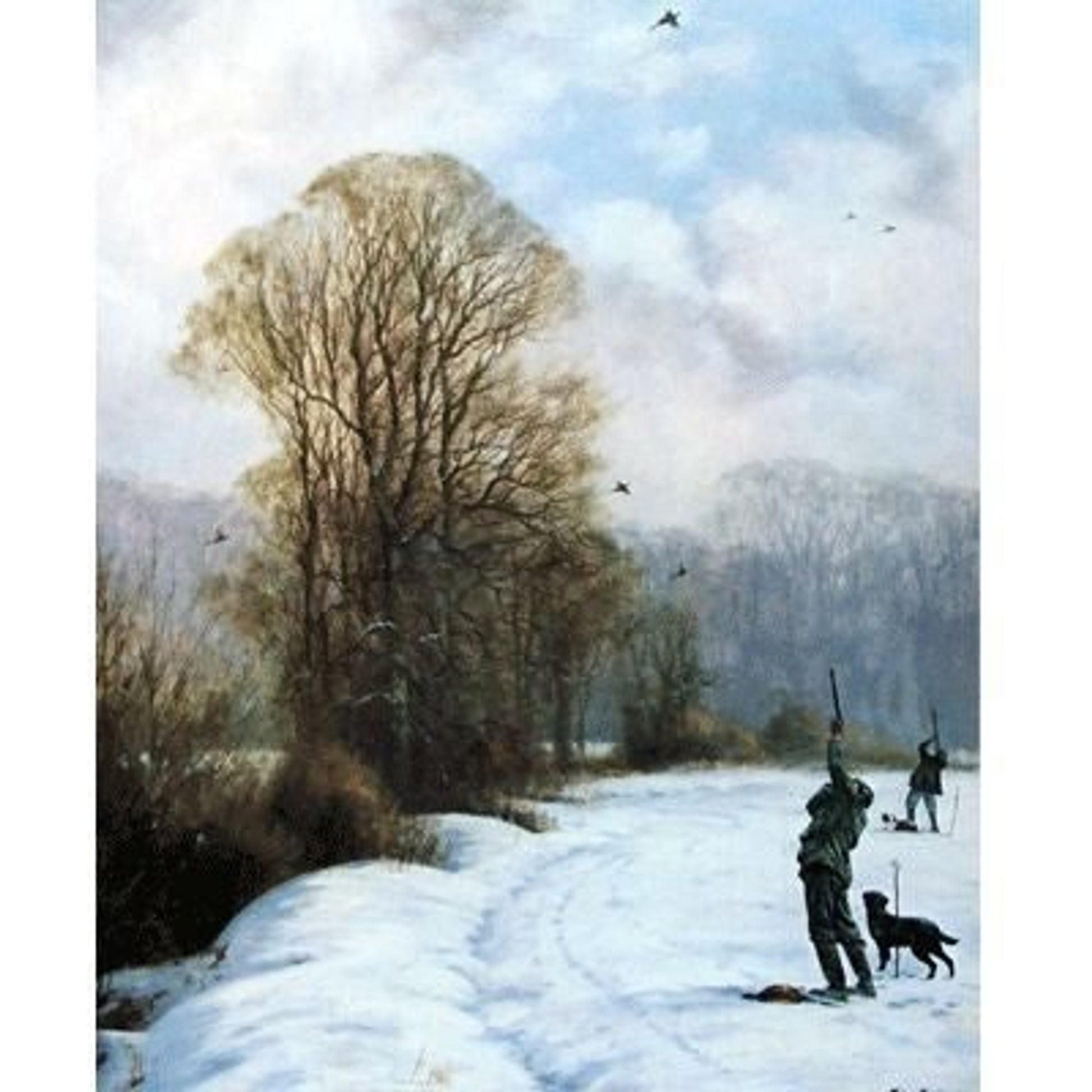 Sally Mitchell Fine Art High Bird Hunting