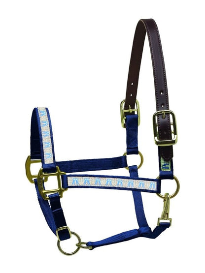 Perris Leather Ribbon Halter Cob