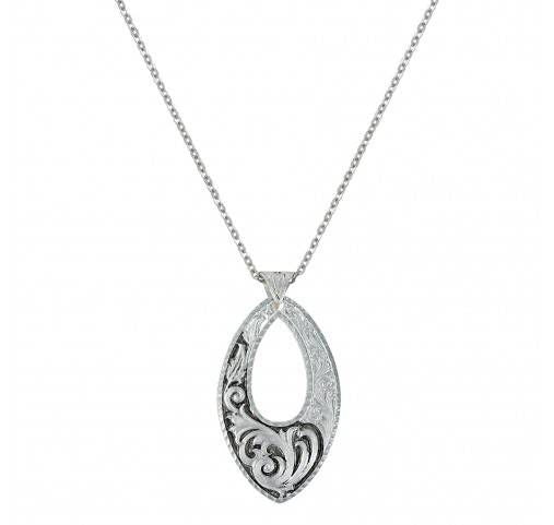 Montana Leather Trail Night Vine Necklace