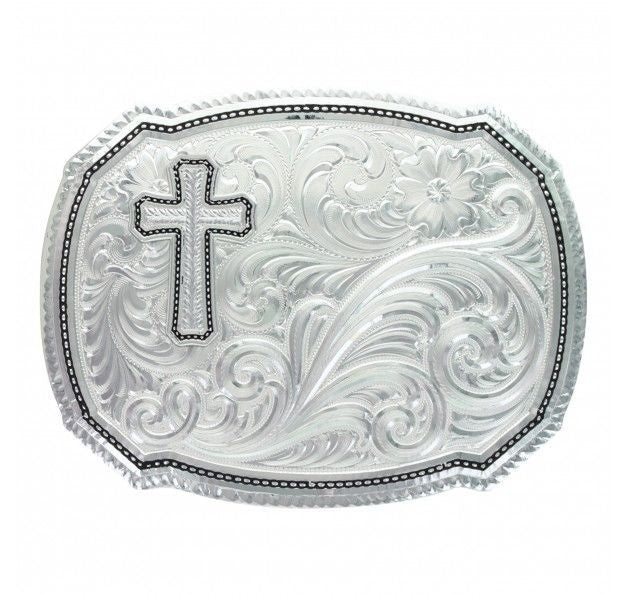 Mexican Stitch Pin Point Cross Buckle Br