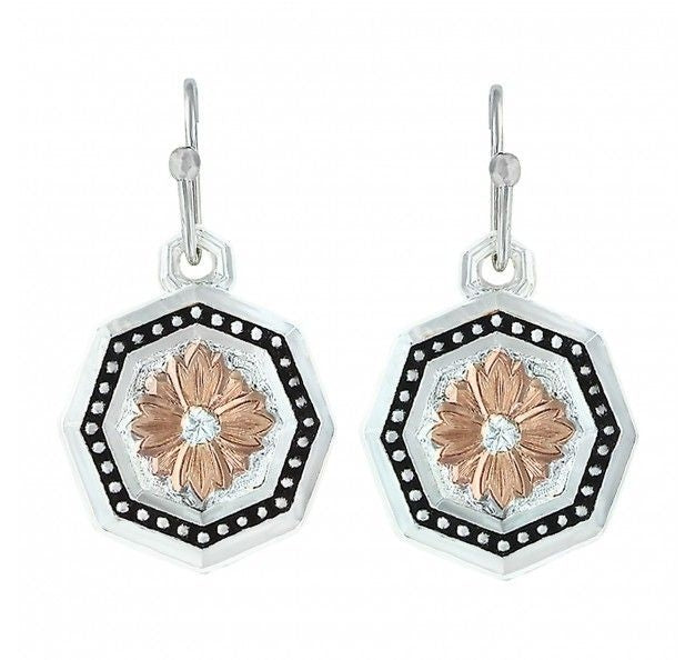 Montana Portrait Of The Prairie Daisy Earrings