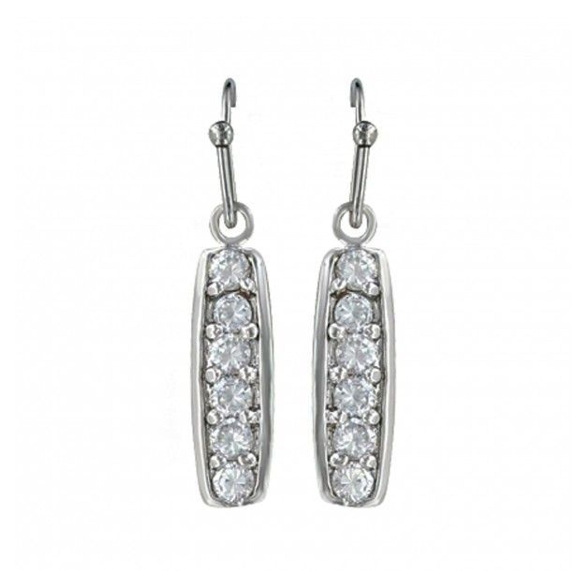 Montana Prairie Aster Channel Dangle Earrings