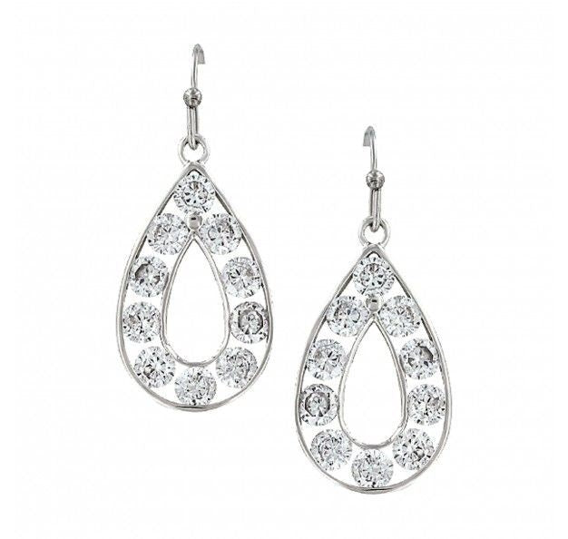 Montana Silver Radiant Teardrop Dangle Earrings