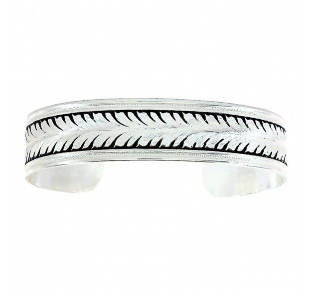 Montana Silversmiths Ray Of Wheat Cuff Bracelet