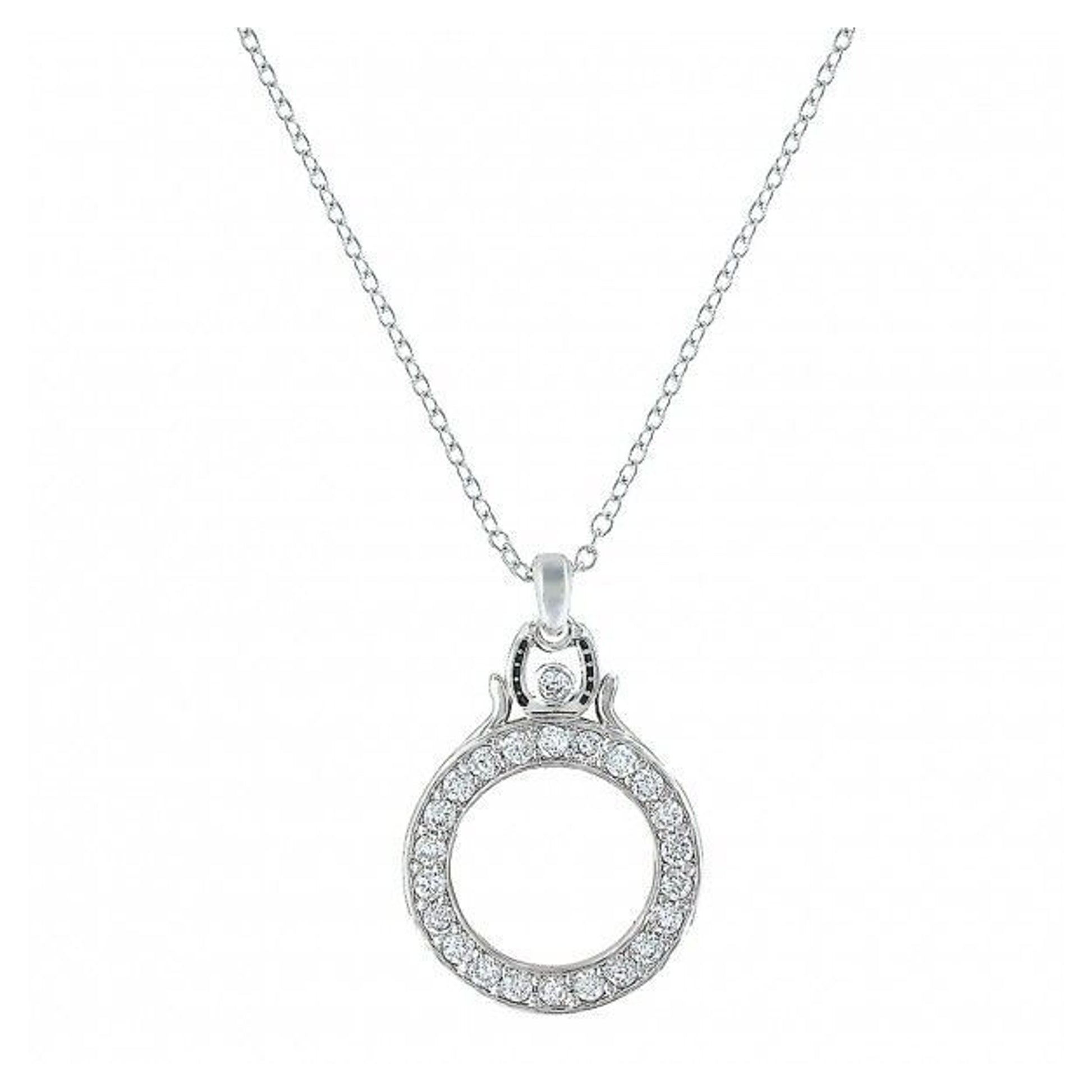 Sitting On Top Of The World Horseshoe Necklace