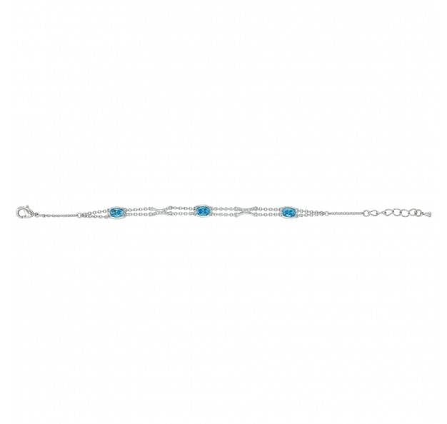 Montana Star Light Oval Double Link Bracelet