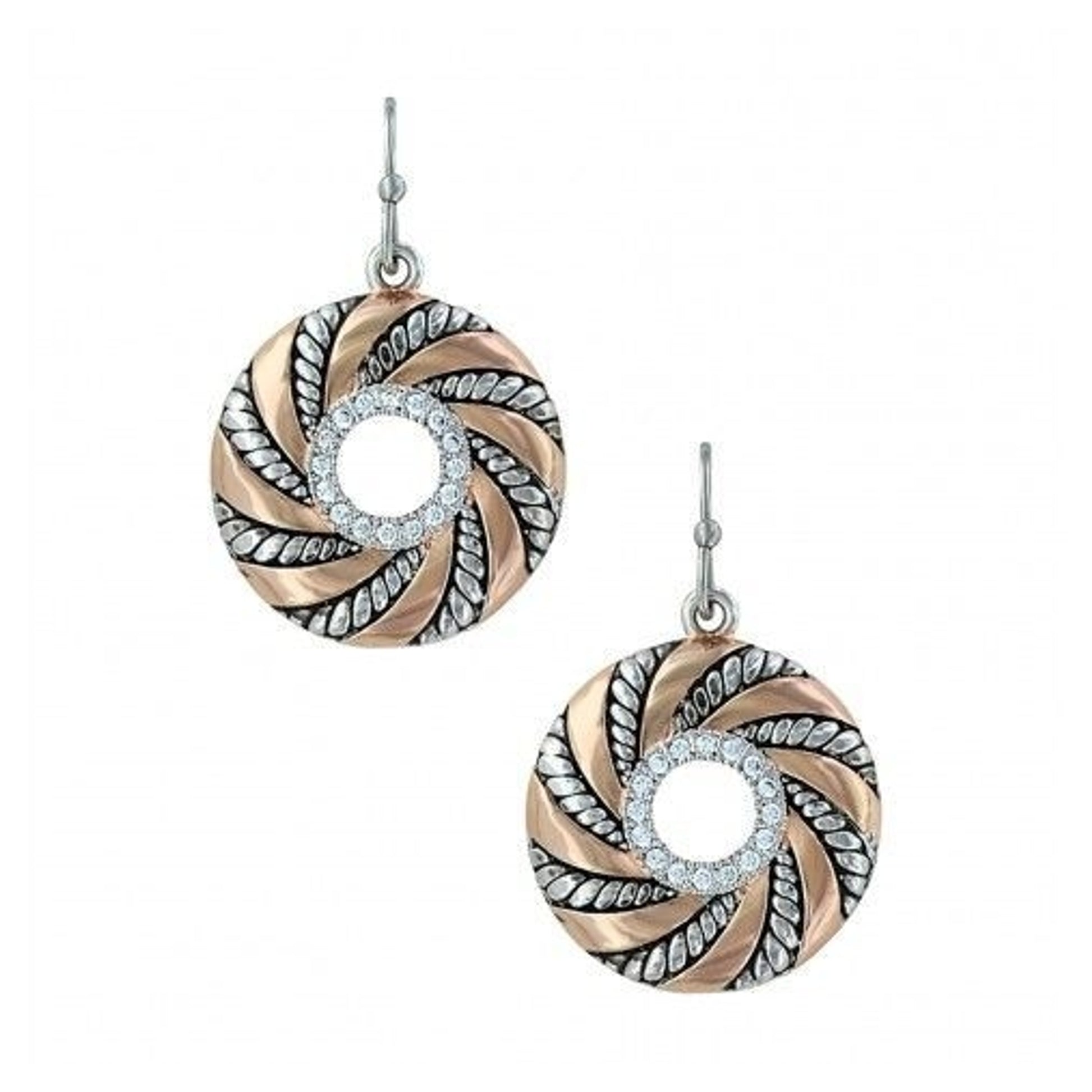 Montana Twisted Wreath Of Burnish Ribbon Earrings