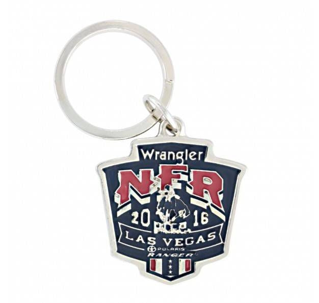 Montana Wrangler NFR 2016 Painted Shield Key Ring