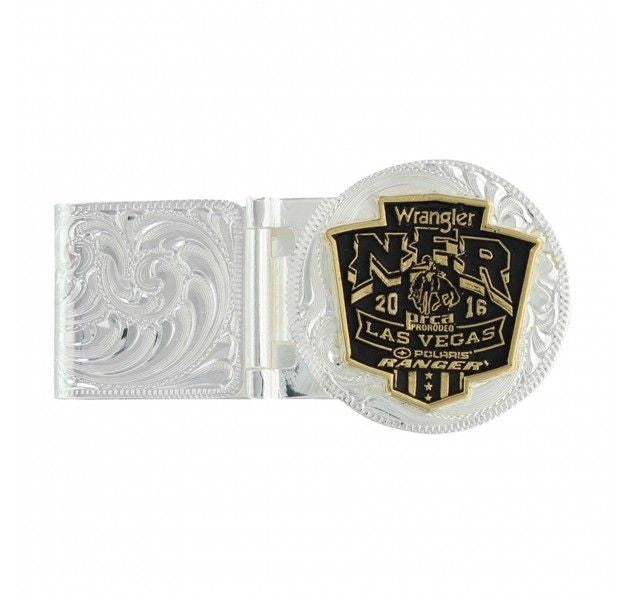 MontanaSilversmith Wrangler Nfr Hinged Money Clip