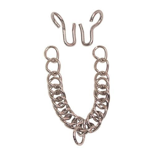 Action Curb Chain Pair Hooks Only Brn