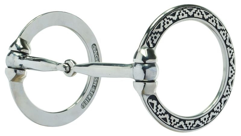 Engraving SweetIron Cop Inlay SnaffleBit 5M 2.75R