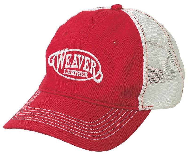 Weaver Mesh Back Weaver Cap Red