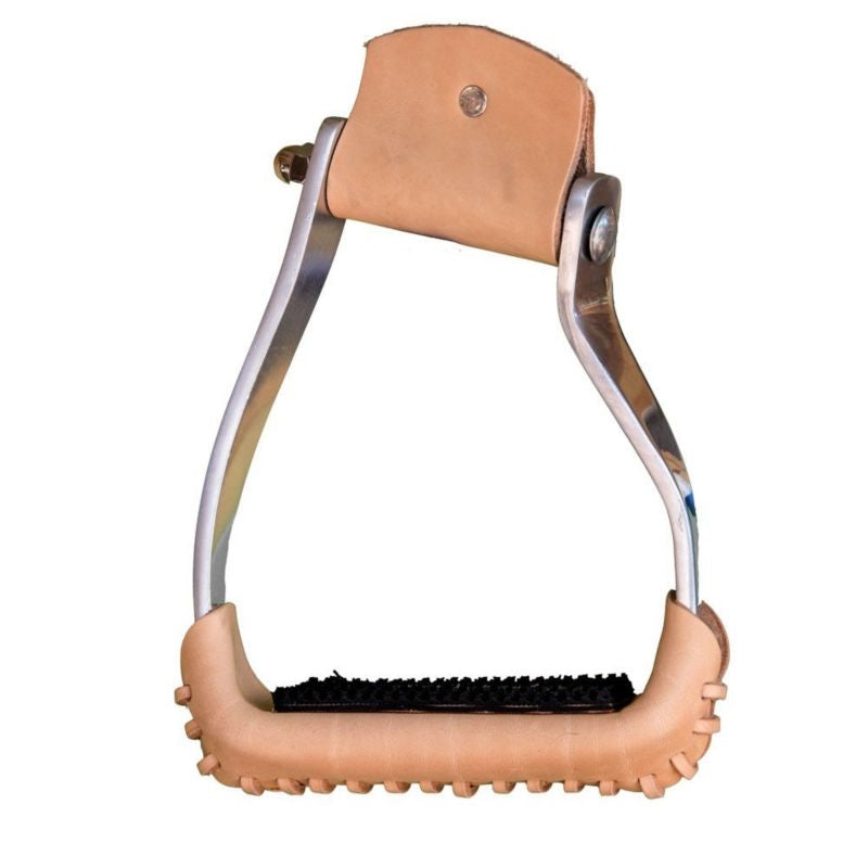 Western Aluminum Stirrups Curved Side Branches
