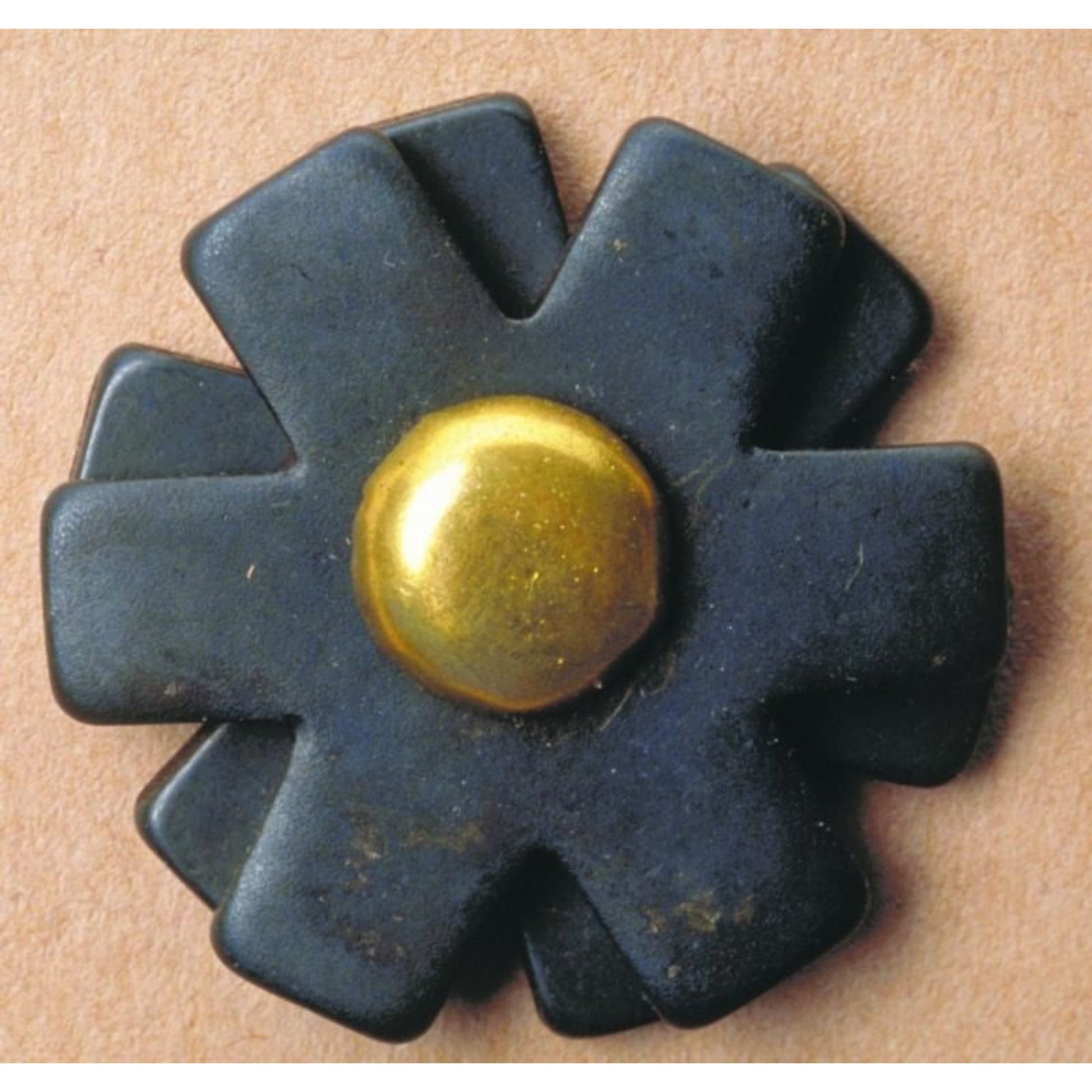 Colorado Saddlery 6 Point Square Blunt Rowel 1 Brn