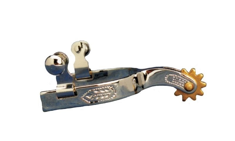 Colorado Saddlery Chuckwagon Kids Spurs Brn