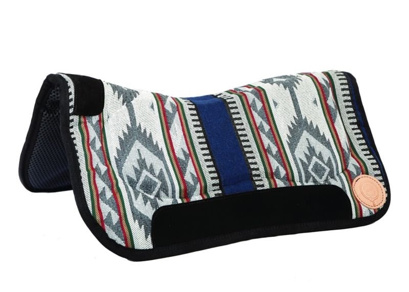 Contoured Waffled Neoprene Bottom Saddle Pad
