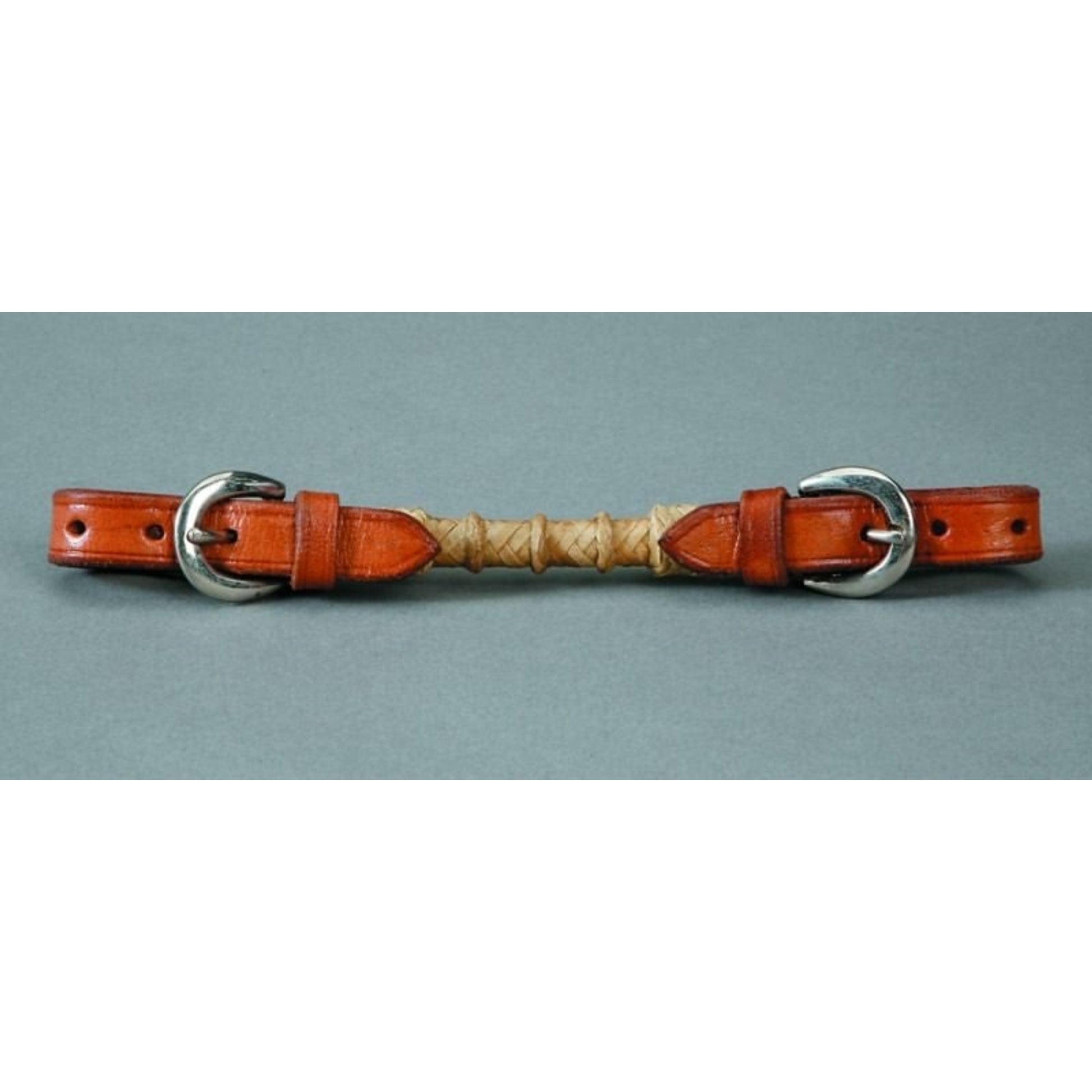 Colorado Saddlery Curb Strap With Rawhide Overlay Br