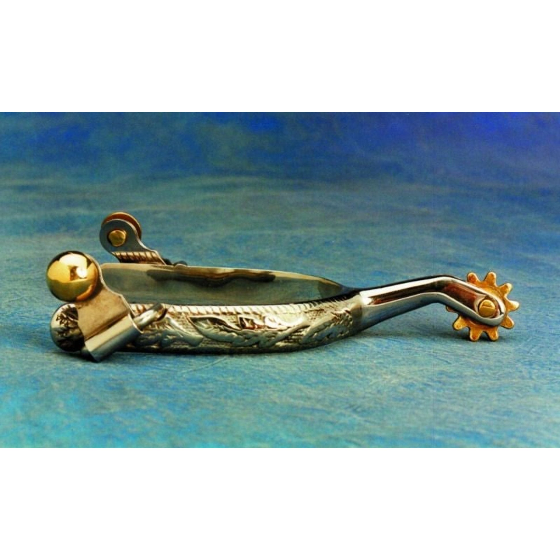 Colorado Saddlery Custer Spurs Brn