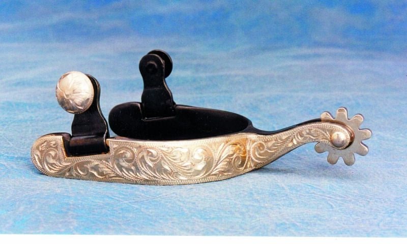 Colorado Saddlery Del Rio Roper Spurs Brn