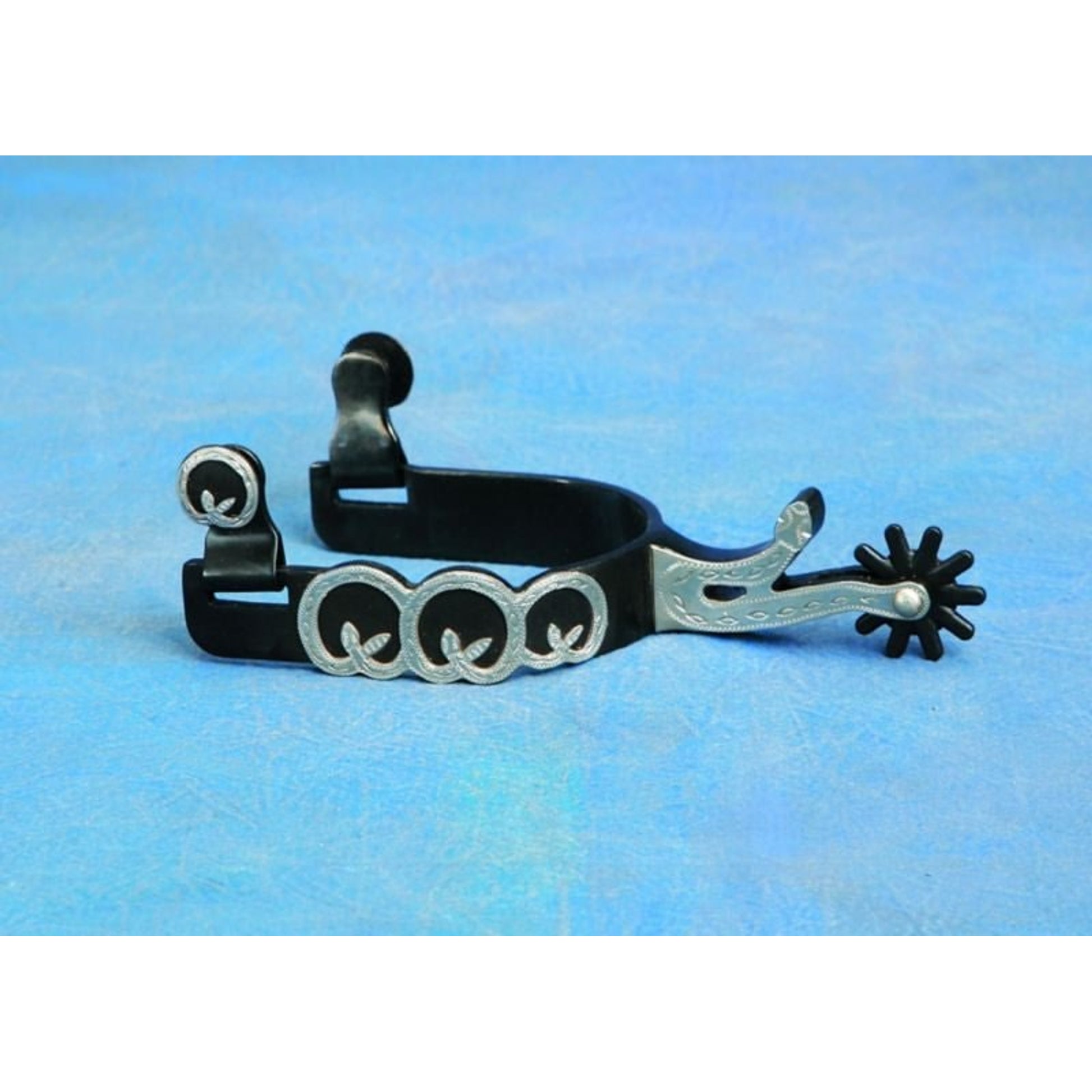 Colorado Saddlery Diamond Back Rattler Spurs Brn