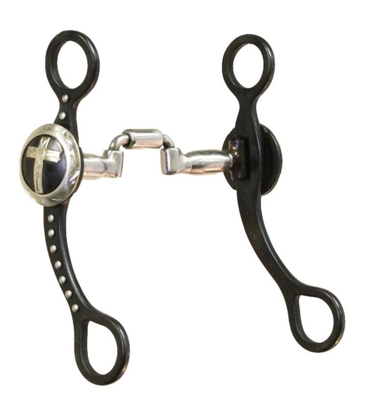 Colorado Saddlery Flextra Flat Top Curb Bit 5 Brn