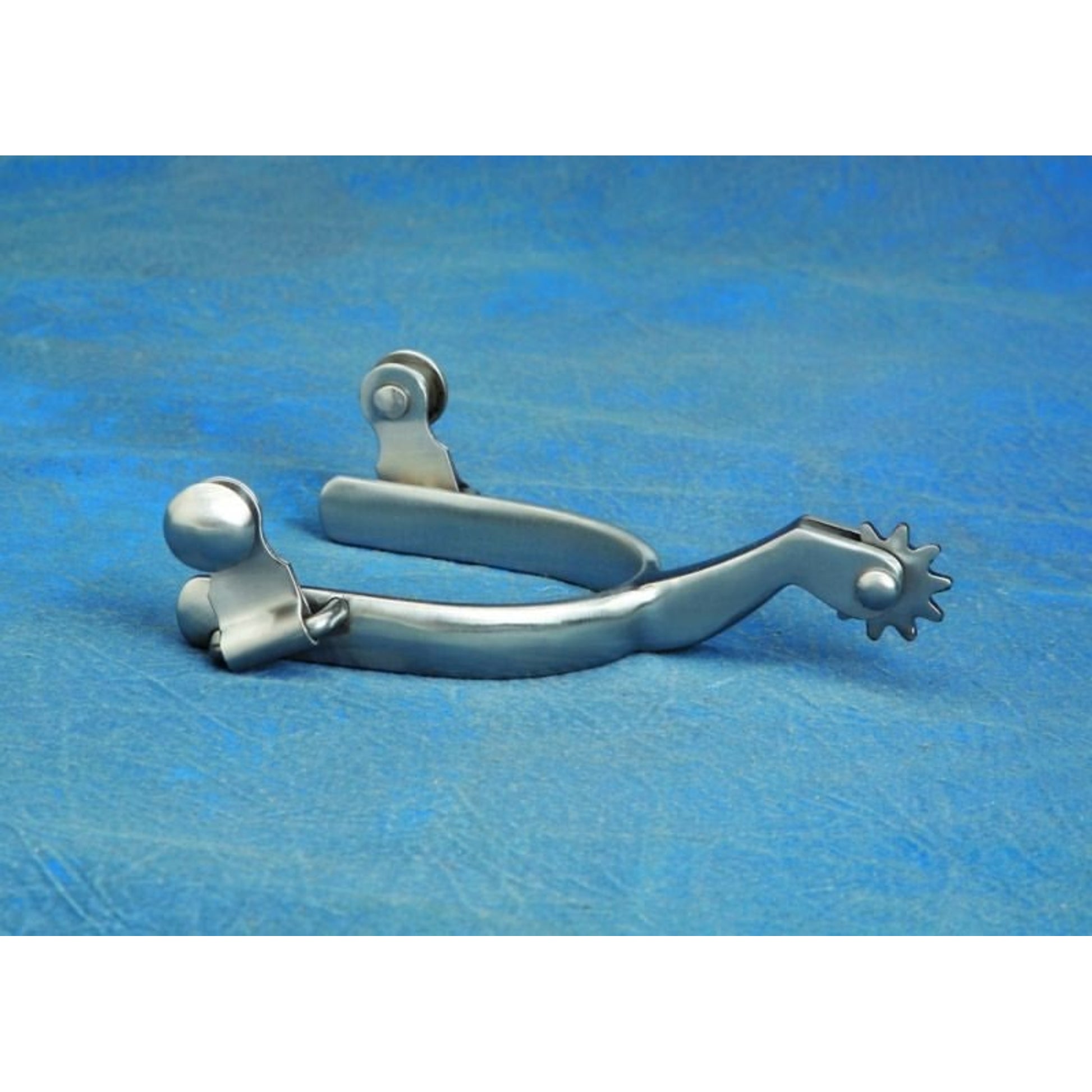 Colorado Saddlery Lady Brushed Steel Roper Spur Br