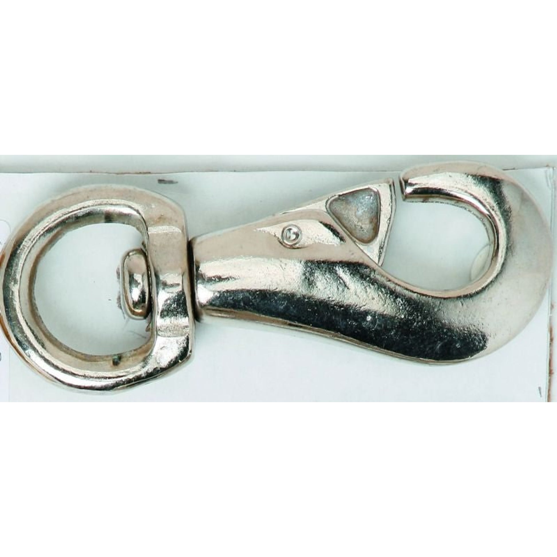 Nickel Plated Extra Large Bull Snap 7/8 Nickel