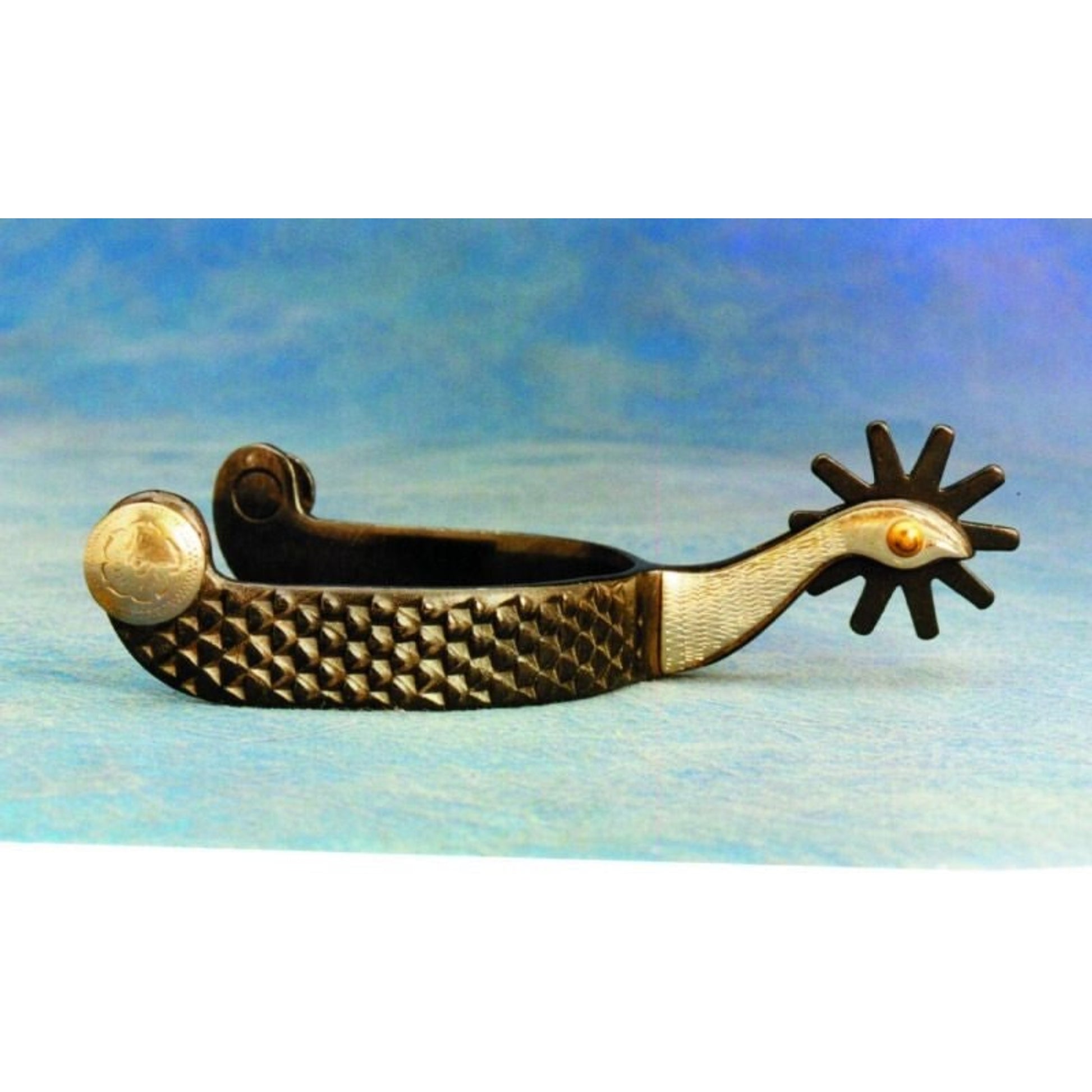 Colorado Saddlery Pecos Spurs Brn
