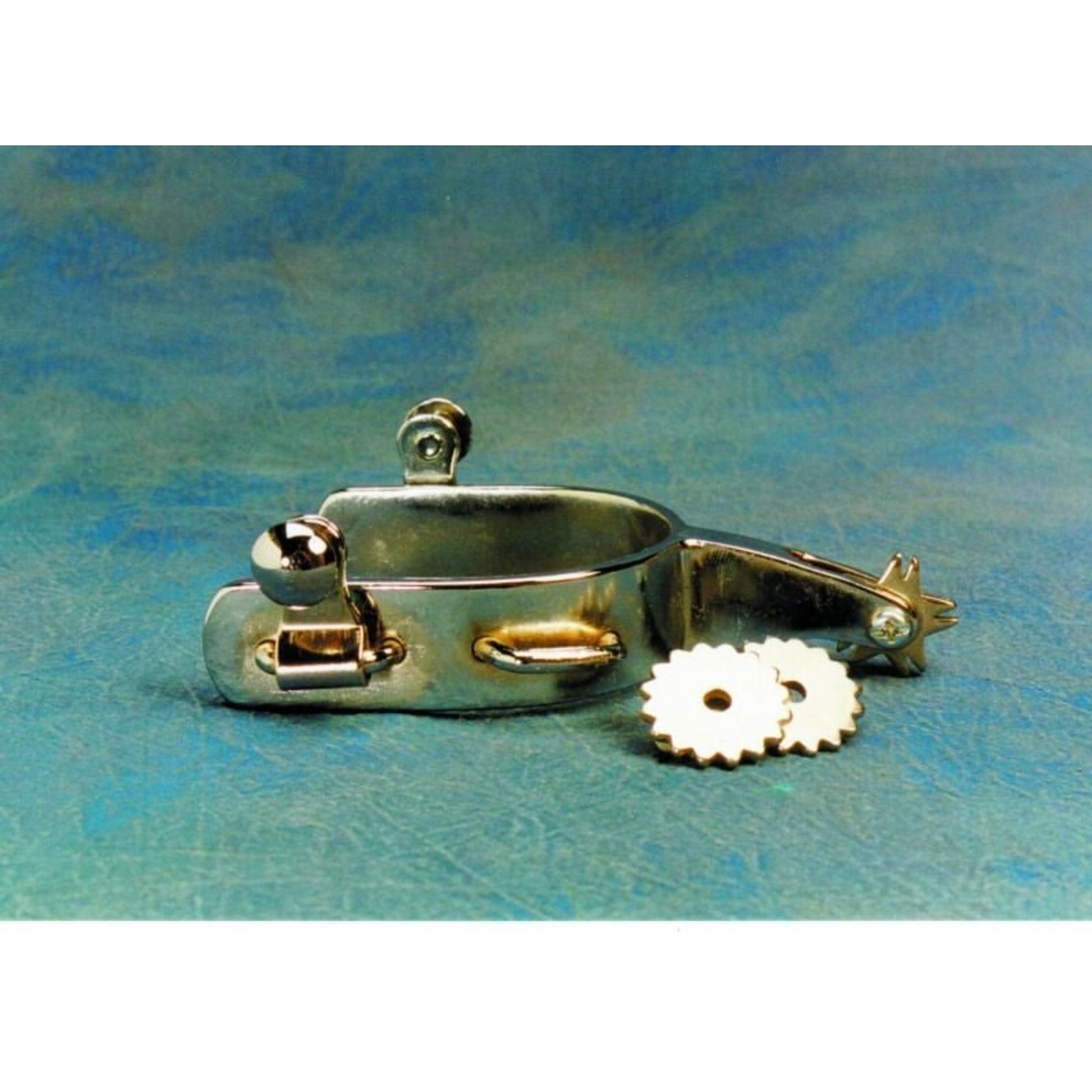 Colorado Saddlery Saddle Bronc Spurs Chrome Plated