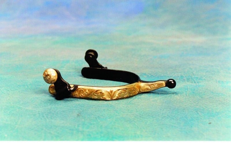 Colorado Saddlery Santa Fe Trainer Spurs Brn