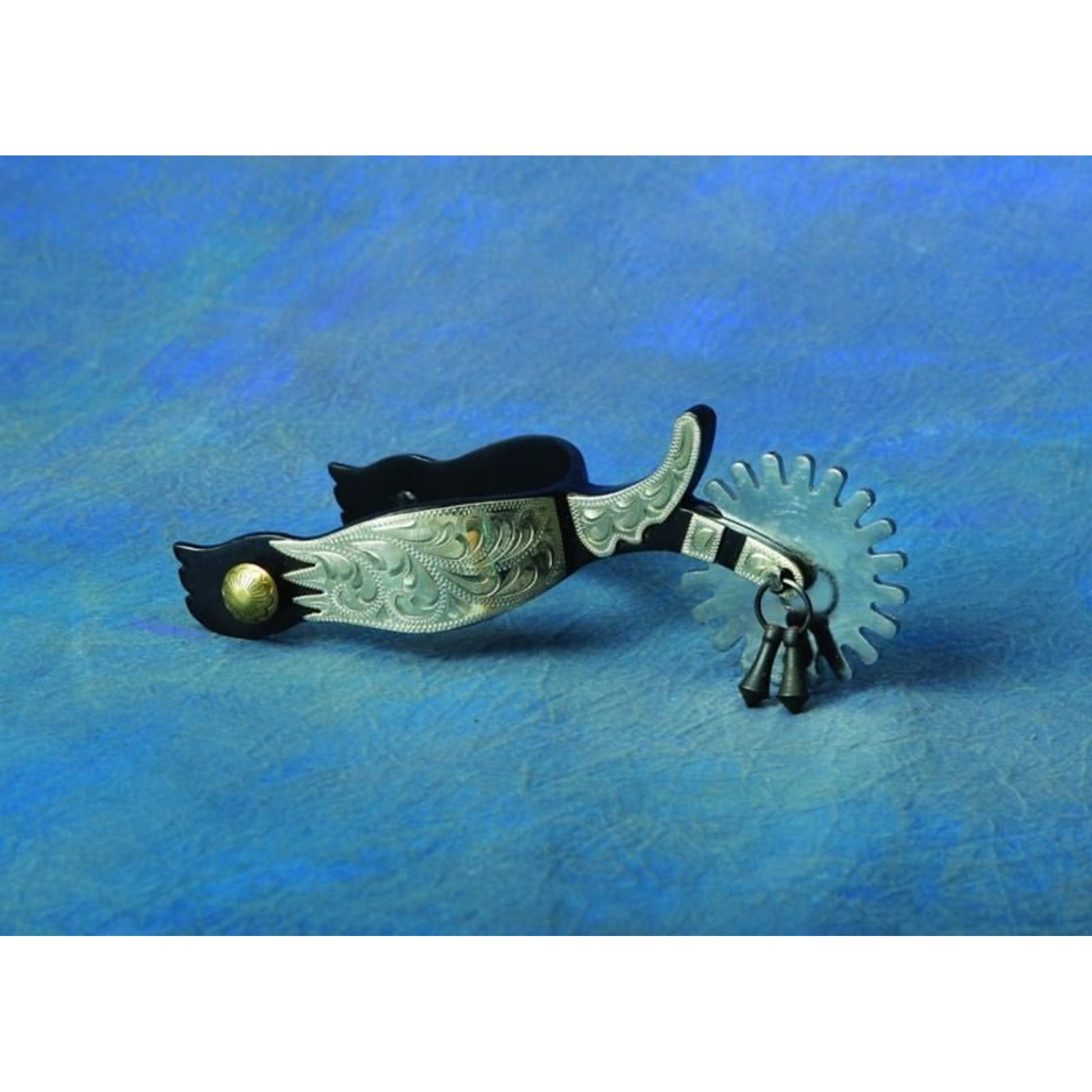 Colorado Saddlery Silverwing Spurs Brn