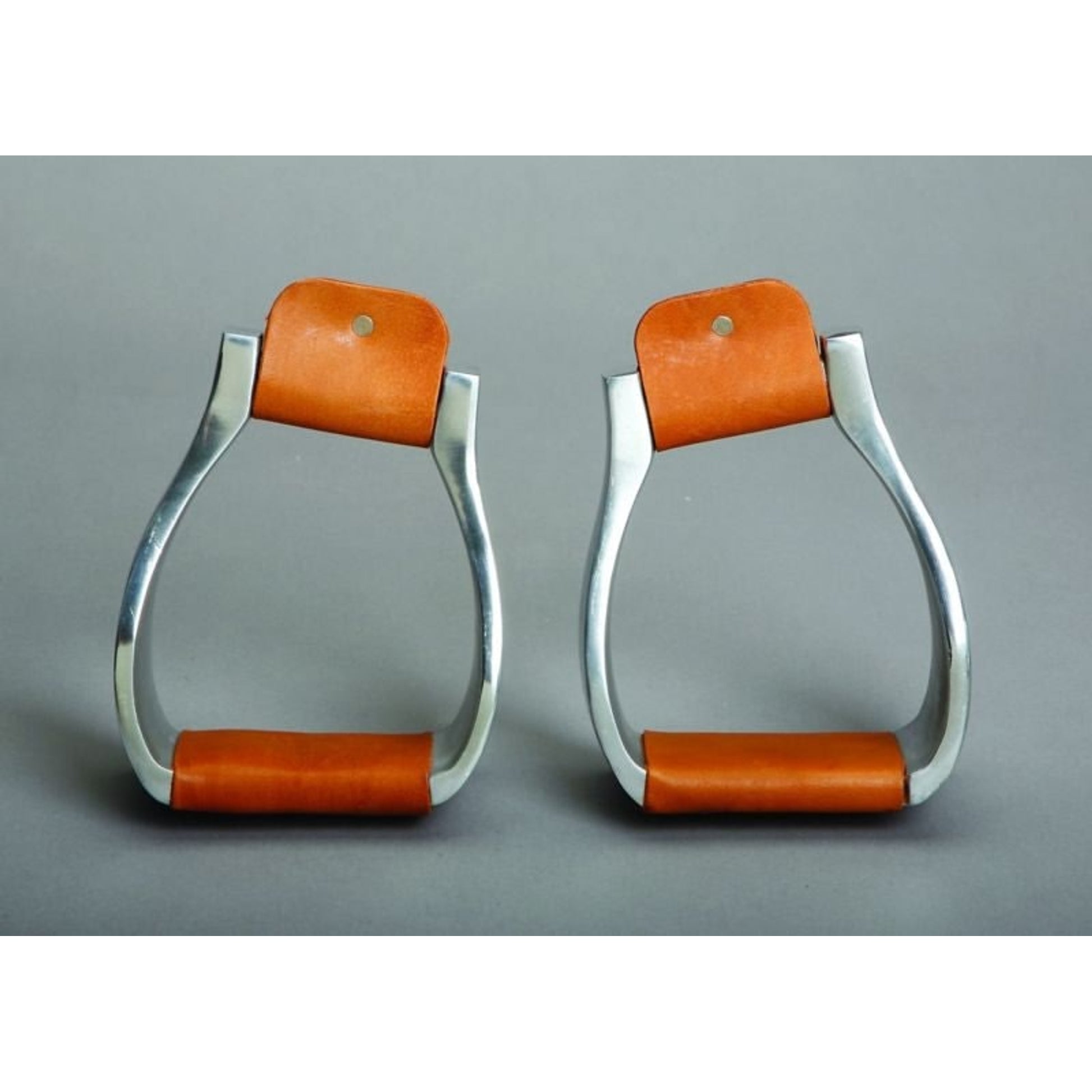 Colorado Saddlery Slanted Top Roper Stirrups Brn