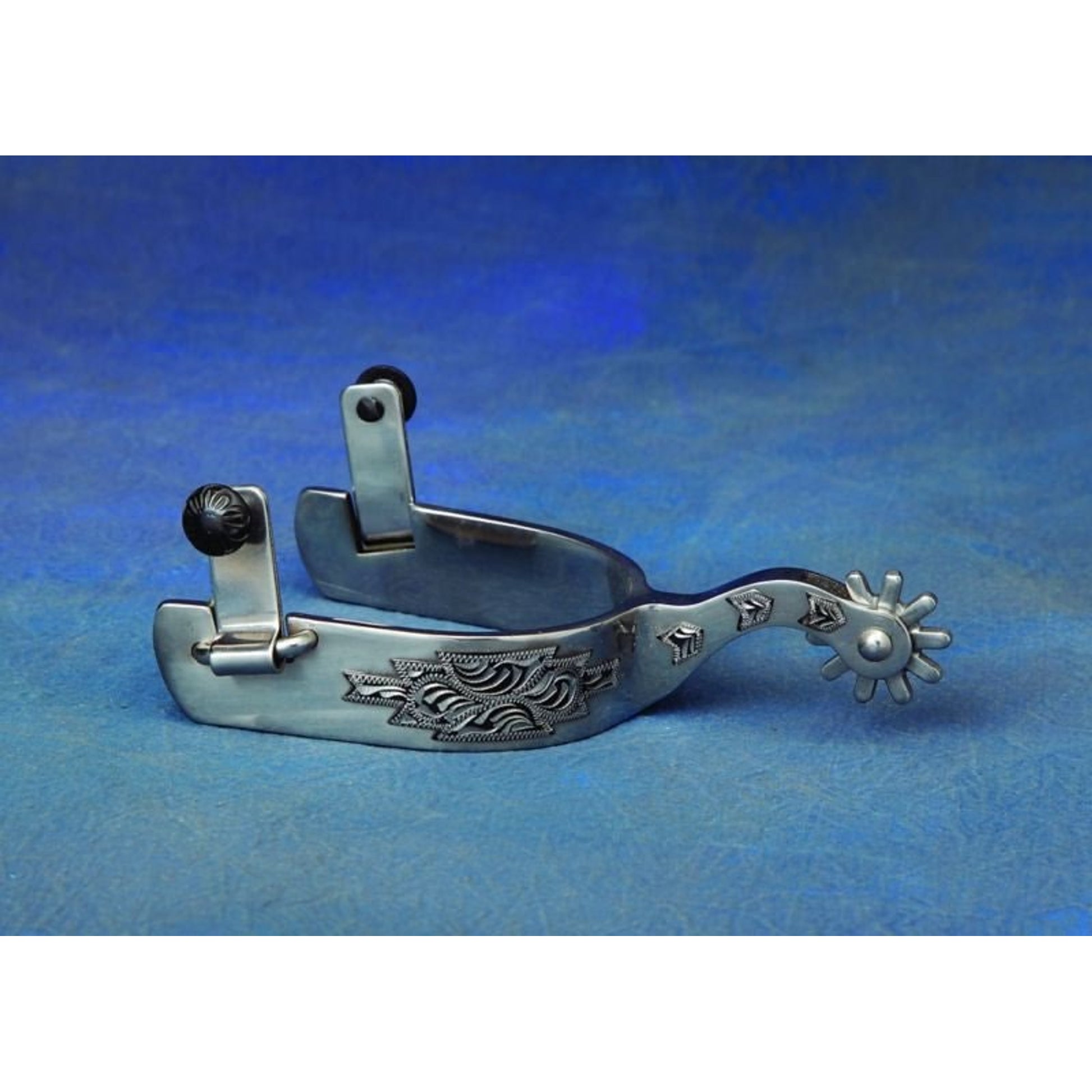 Colorado Saddlery The Sante Fe Roper Spurs Brn
